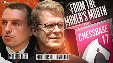 First look at the new features of ChessBase 17 | ft. Matthias Wuellenweber and Mathias Feist