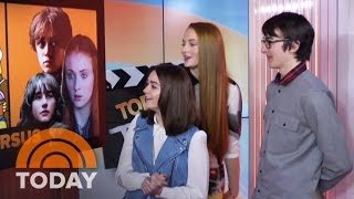 Game Of Thrones' Stark Family Battles Childhood Heroes | TODAY