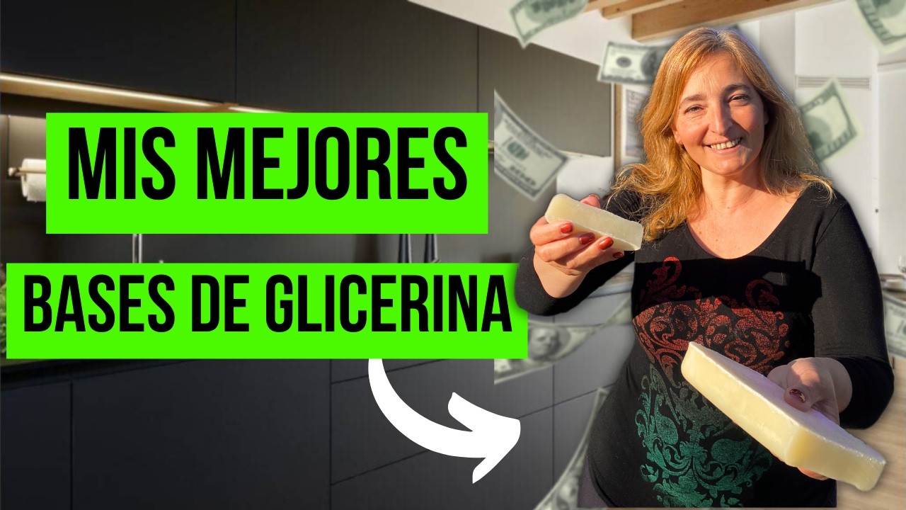 ✔ Las 2 MEJORES BASES de GLICERINA CASERAS ✨*SUPER FACIL* 🤩