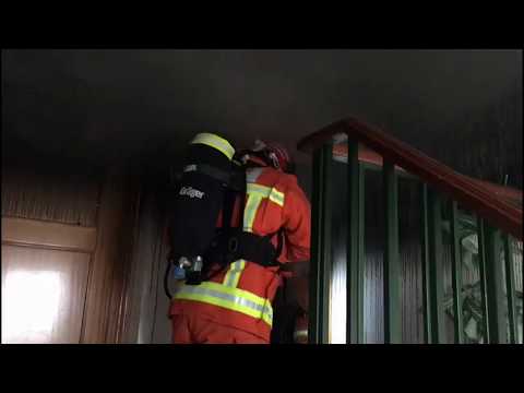 Los bomberos sofocan un incendio sin heridos en una vivienda en Valverde
