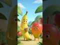 Banana &amp; Mango’s Fun Fruit Garden Story 🍌🥭#BananaAndMango#FruitCartoon#3DCartoon#KidsAnimation