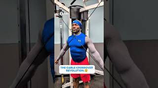 How to do the cable crossover.😲💪#coreworkout #backexercise #strongman #gymmotivation #fitnessislife