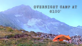 Solo Tent Camping in the Mountains
