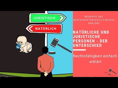 Video: Ist ein Einzelunternehmer eine juristische Person?