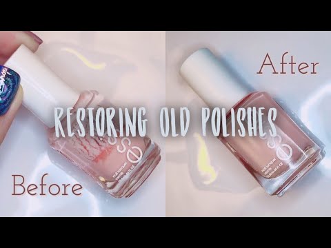 How to Save Your Old Nail Polishes | Nail Polish Hacks