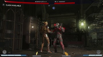 Injustice 2 Reverse Flash vs Dead Shot