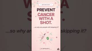 HPV vaccine: one shot closer to cancer prevention 💉(Part 3) #hpvvaccine #cervicalcancer #shorts