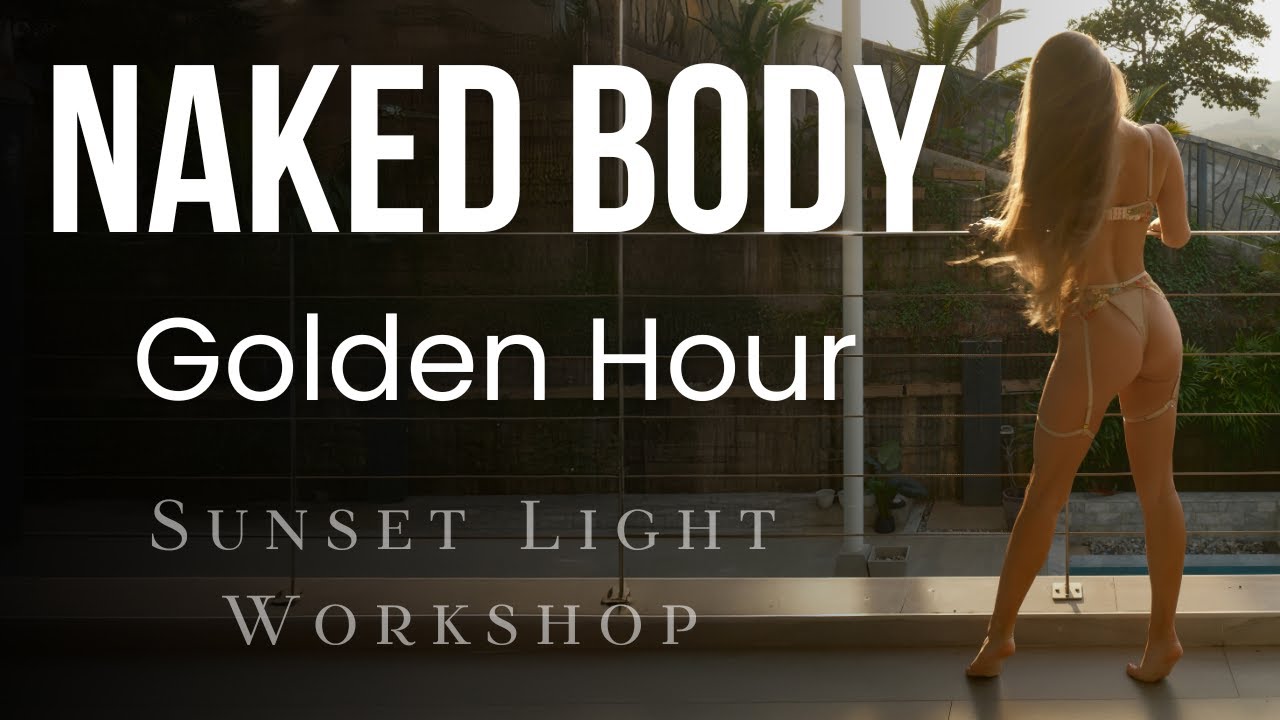 Golden Hour Lingerie Shooting | Soft Light Workshop | BTS | Documentary 