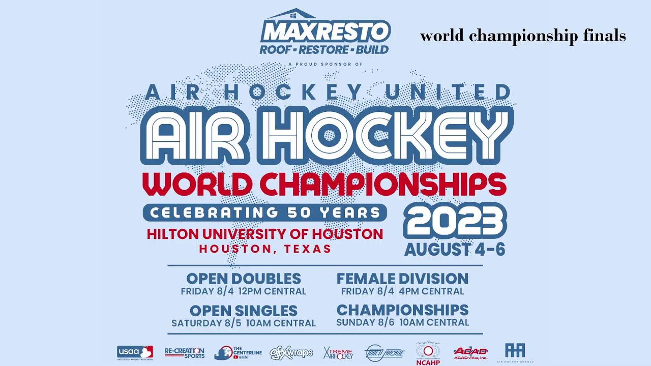 2023 Air Hockey World Championship - WORLD CHAMPIONSHIP FINAL DAY (Part 1)