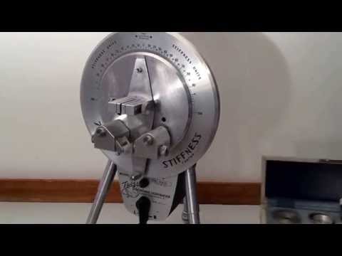 For sale: An used Taber V5 Stiffness Tester Model 150b