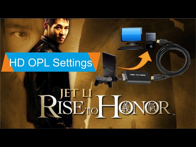 How to) OPL Settings with PS2 to HDMI Converter 