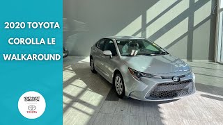 2020 Toyota Corolla LE Review New 2020 Toyota Corolla Le Walkaround Specs And Features