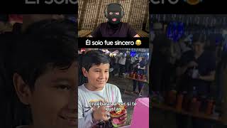 Le dijeron que fuera sincero 😂