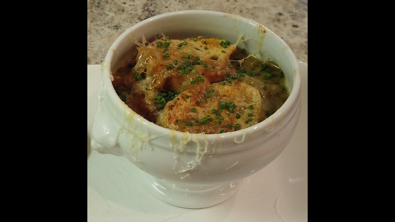 Chef Bryan's Kitchen Simple French Onion Soup Recipe. Ingredients