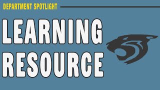 LEARNING RESOURCE | Department Spotlight
