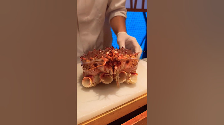 This King Crab is Still Alive! 😱
