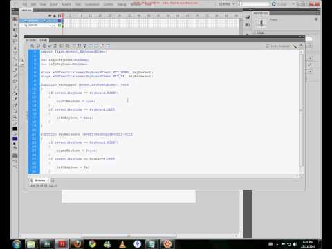 Amature Flash Tutorial - KeyboardEvents