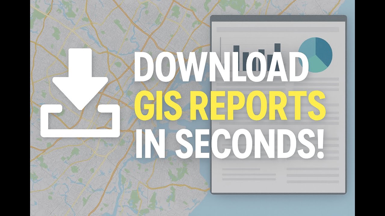 Download Custom Reports from Web GIS | Quick & Easy Guide - YouTube
