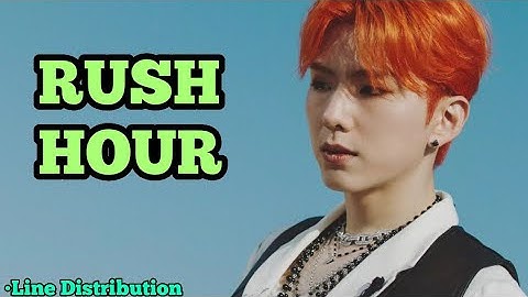 MONSTA X - RUSH HOUR (Line Distribution)