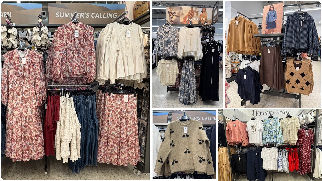 ♦️SAINSBURY’S ♦️NEW TU WOMENS CLOTHING AVAILABLE IN STORES with PRICES😍 ♦️AUGUST 2025♦️