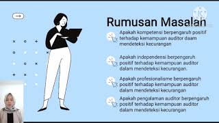 KOMPETENSI, INDEPENDENSI, PROFESIONALISME, PENGALAMAN AUDITOR DAN DETEKSI FRAUD