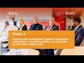 Panel discussion N°3: Agricultural sovereignty, energy transition, sustainable industrialization