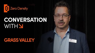 SVP and General Manager of Camera Product Group of Grass Valley, Marcel Koutstaal