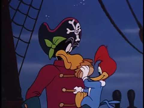 woodpecker || Buccaneer Woodpecker TV print