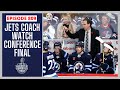 Nhl conference finals oilers win game 1 in in ot winnipeg jets head coach watch