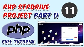 PHP Live STPDrive Project Part - 11 | PHP Full Tutorial | Ch - 11