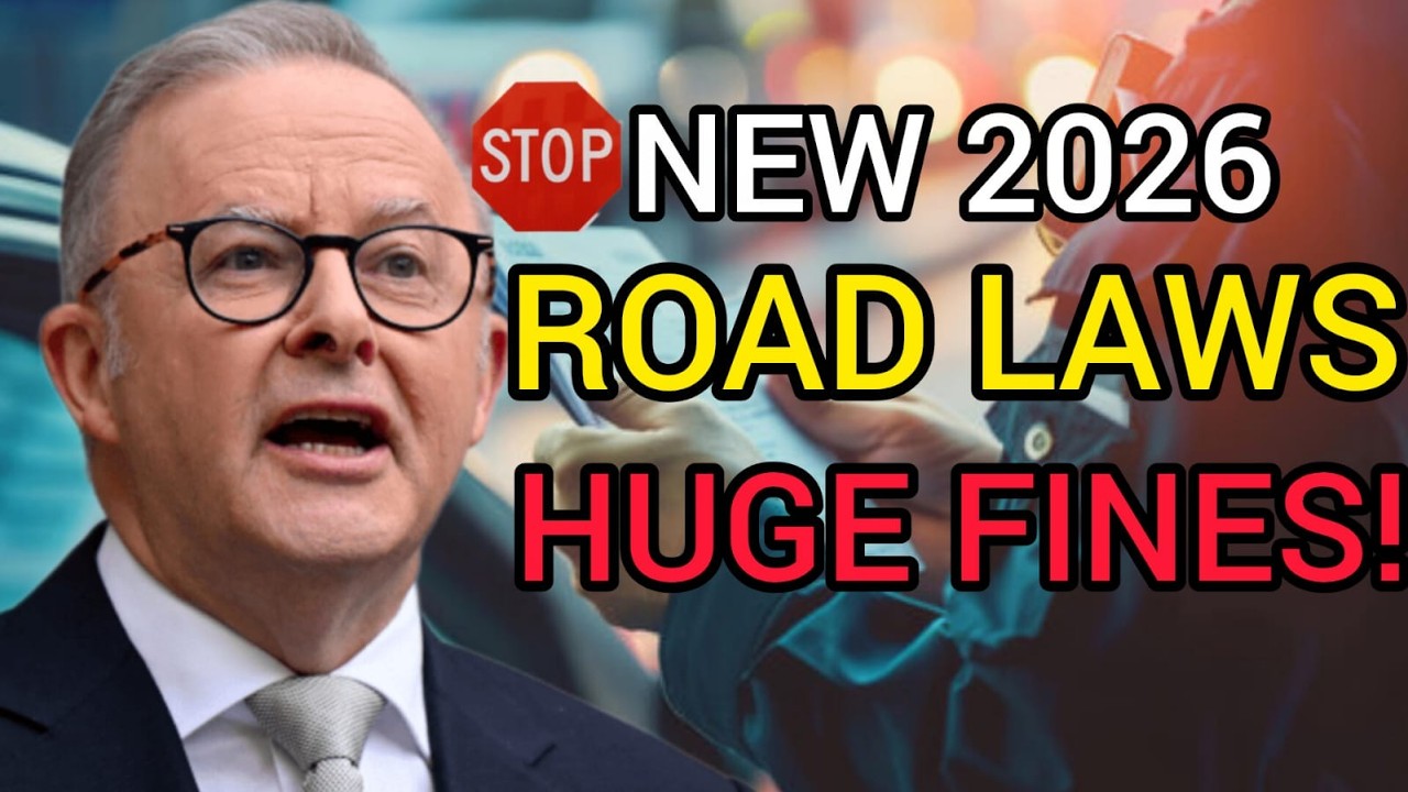 Australia’s 2026 Road Law Update 🚗⚠️ | New Driving Rules, Heavy Fines & Senior Driver Changes