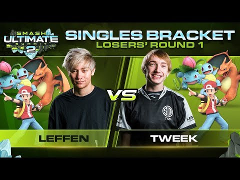 Leffen vs Tweek - Singles: Losers Round 1 - Ultimate Summit 2 | Pokemon Trainer vs Pokemon Trainer