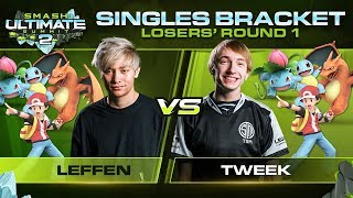 Leffen vs Tweek - Singles: Losers Round 1 - Ultimate Summit 2 | Pokemon Trainer vs Pokemon Trainer