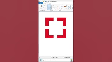 hdfc bank logo design in ms paint