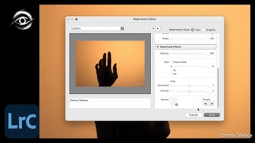 Lightroom Classic – How to Add a Watermark to Your Photos