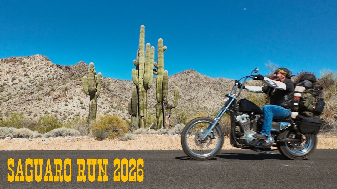 Solo Moto Camping trip to Arizona on a 2001 Harley Davidson