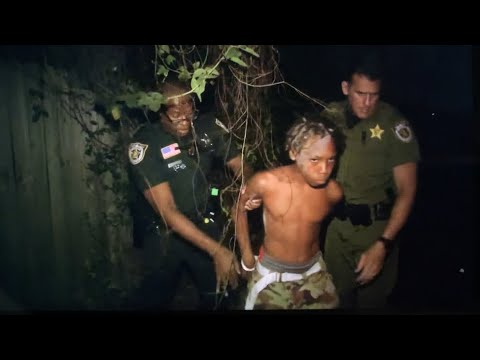 Cops Tv show Palm Beach county Florida. 14 year old leads police on chase. (2015).