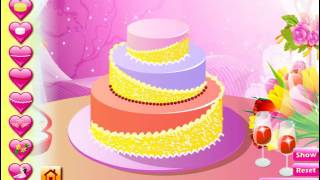 DESIGN PERFECT WEDDING CAKES GAME / PERFECTE BRUIDSTAART MAKEN SPEL screenshot 1