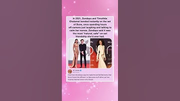 In 2021, Zendaya and Timothée Chalamet bonded instantly on the set of Dune, once spending hours off