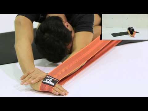 10  Lateral back stretch   FlexiBands
