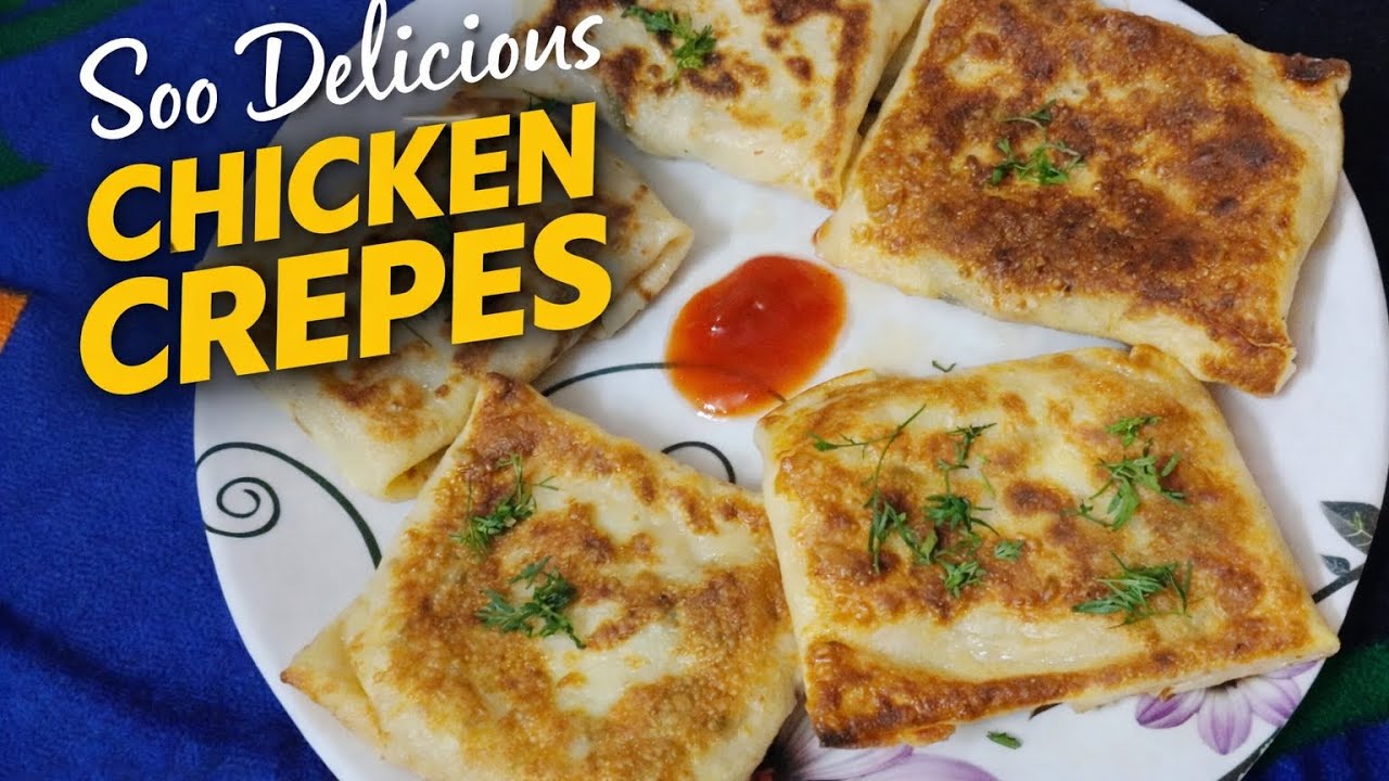 Ramzan Special Chicken Crepes | Crispy Outside, Creamy Inside | Iftar Special Recipe@Gharkakhana397 