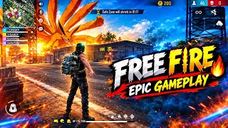 Free Fire Epic BOOYAH 🔥 Intense Last Zone Fight | Full Gameplay | Garena Free Fire 2026