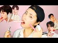 Trying Every MALE K-IDOL Promoted Makeup Products