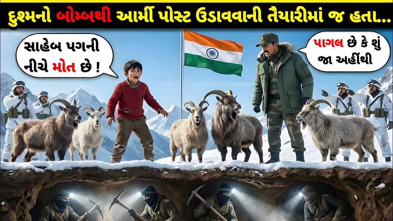 14 વર્ષના બકરી ચરાવવા વાળાએ બચાવી લીધી આખી આર્મી પોસ્ટ 😱 | સાચી દેશભક્તિની વાર્તા ||