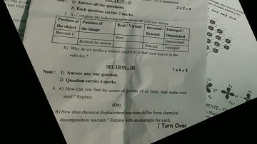 9th class fa3 ps and ns question paper 10000% real paper