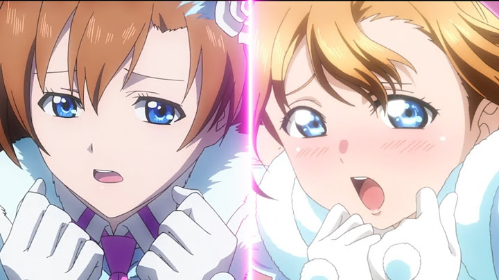 Love Live! Snow Halation Comparison [MV 2010 & Anime 2014] 4K