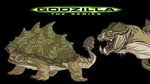 Godzilla The Series [1998 - 2000] - Giant Turtle Screen Time