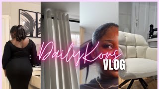 VLOG : NEW CURTAINS, SHEIN MINI HAUL, DRIVE W ME, AESTHETIC DESK CHAIR | Ms Angeline Kors