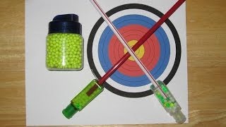 How to make an Airsoft Blowgun out of household items This is a very simple and yet effective way to make an airsoft gun and 