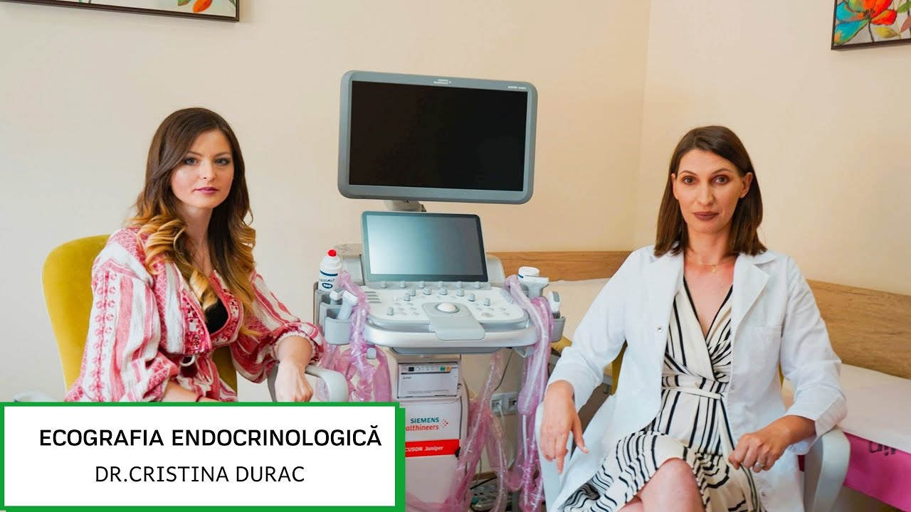 ECOGRAFIA TIROIDIANĂ - Dr. Cristina Durac, medic specialist endocrinolog